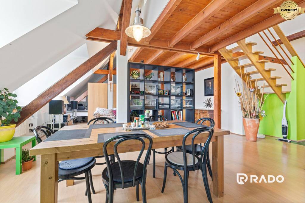 RADO | DUPLEX 7-izbový byt 300m2 | Grösslingová - Staré Mesto