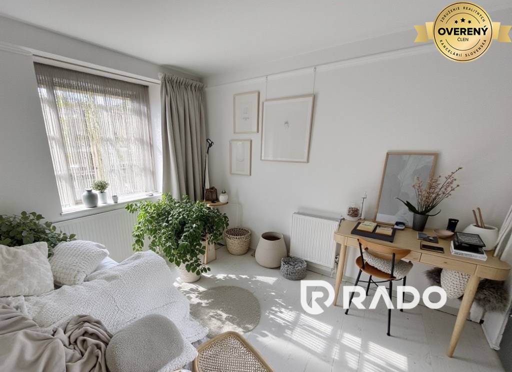 RADO | IBA U NÁS!! Moderný 3-izbový BYT so záhradkou + parking, Oľdza