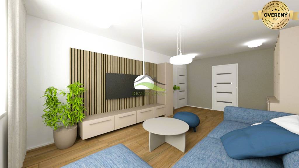 Priestranný 3,5 izb. byt - 75 m2 na ul. Severnej v pôvodnom stave