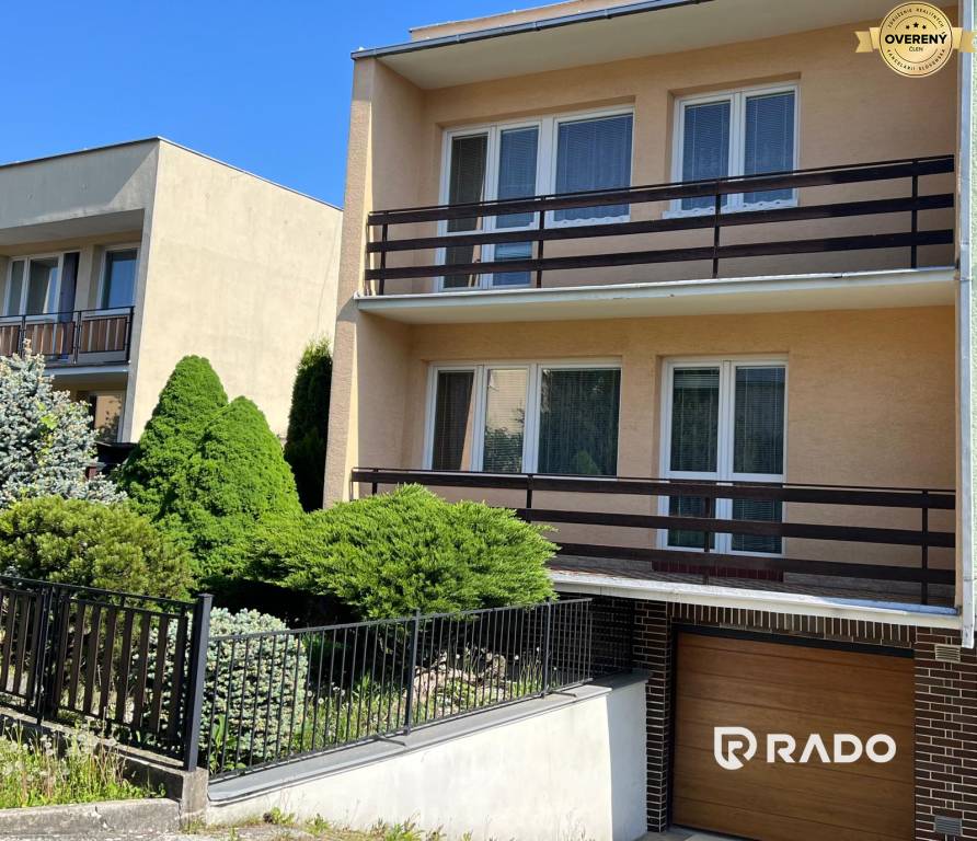 RADO | Na predaj 4i rodinný dom v Novej Dubnici 317m2 