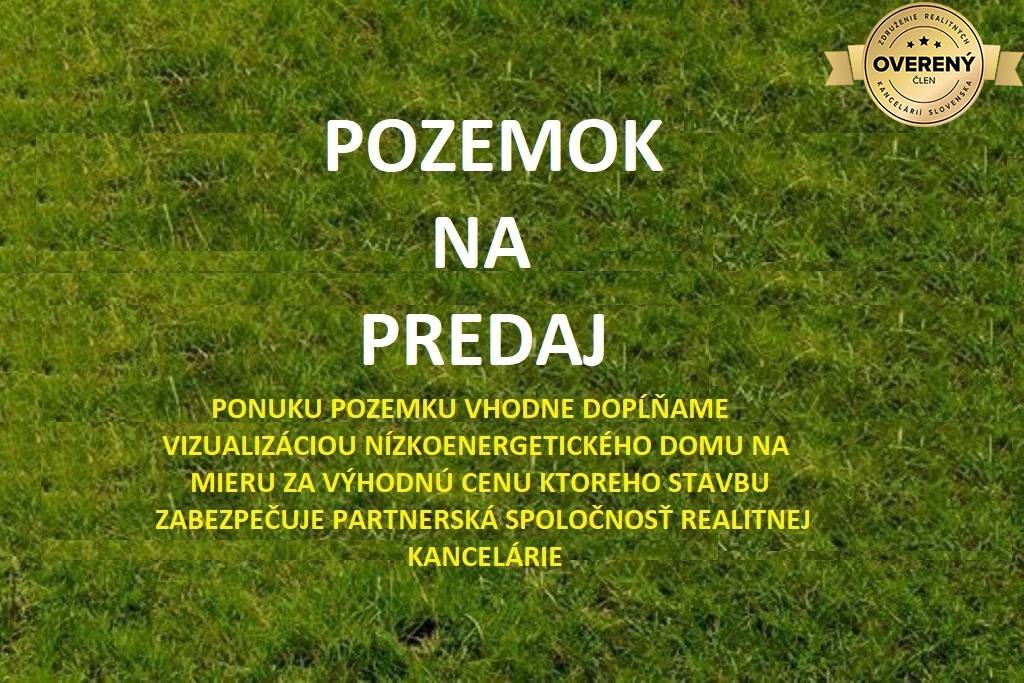 TURANY - pozemok 3930 m2,okr. Martin