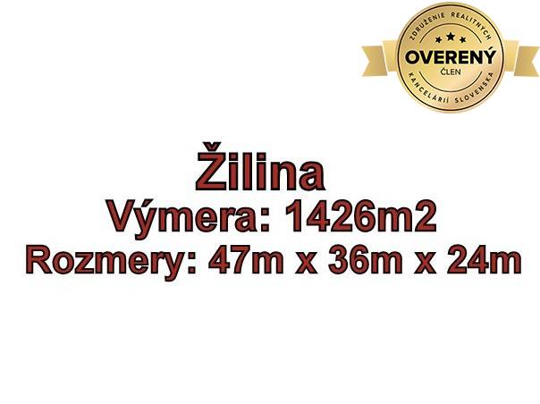 Pozemok s výmerou 3510m2 - ŽILINA