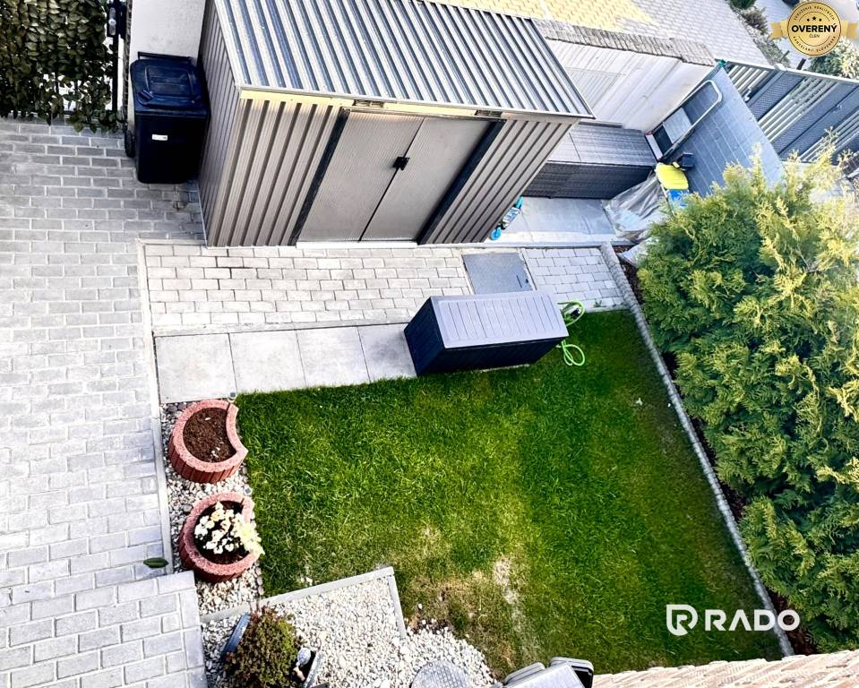RADO | IBA U NÁS! Rezervované! 3 izb. byt s predzáhradkou, Veľké Úľany