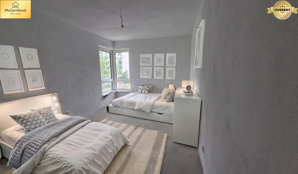 ? Luxusný veľký 3-izbový 94m2 byt s dvomi balkónmi v Dub. nad Váhom