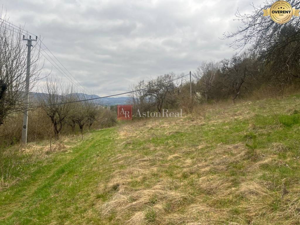 Záhrada: rozloha: 4236 m2, Brusno - krásny výhľad  