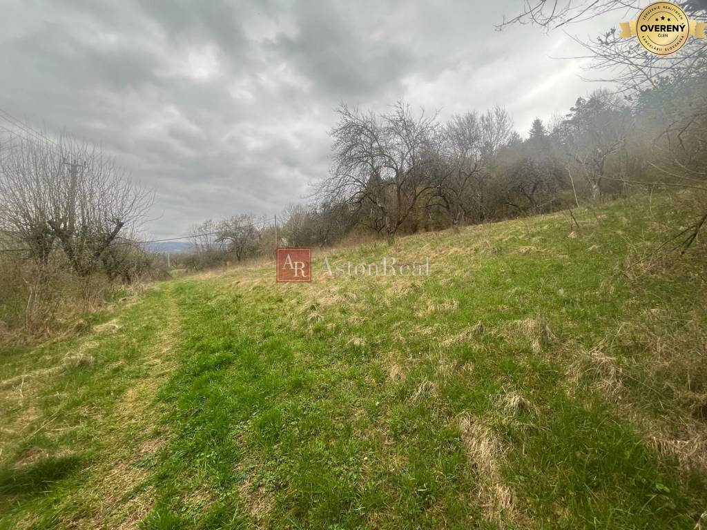 Záhrada: rozloha: 4236 m2, Brusno - krásny výhľad  