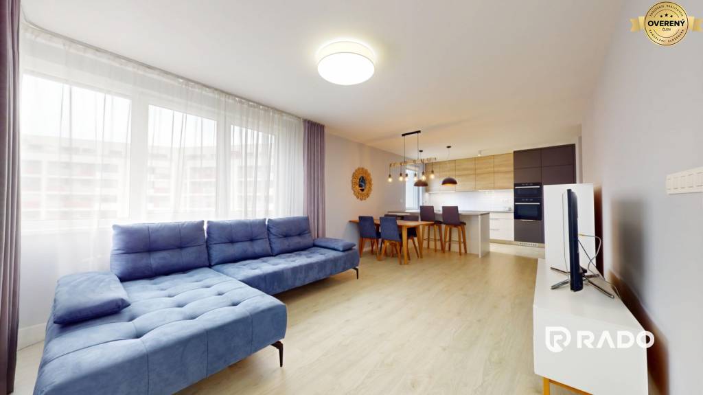 RentHub I Na prenájom krásny moderne zariadený 3-izbový byt I 83 ㎡ I