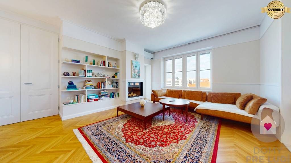 BA I-Prenájom veľkometrážneho moderného 4i bytu s 2 balkónmi-Židovská
