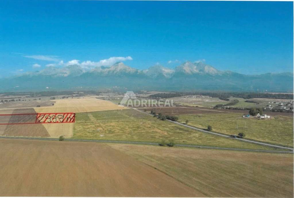 INVESTIČNÁ PRÍLEŽITOSŤ: Stav. pozemok 2999 m2; Mlynica; 269 000 €