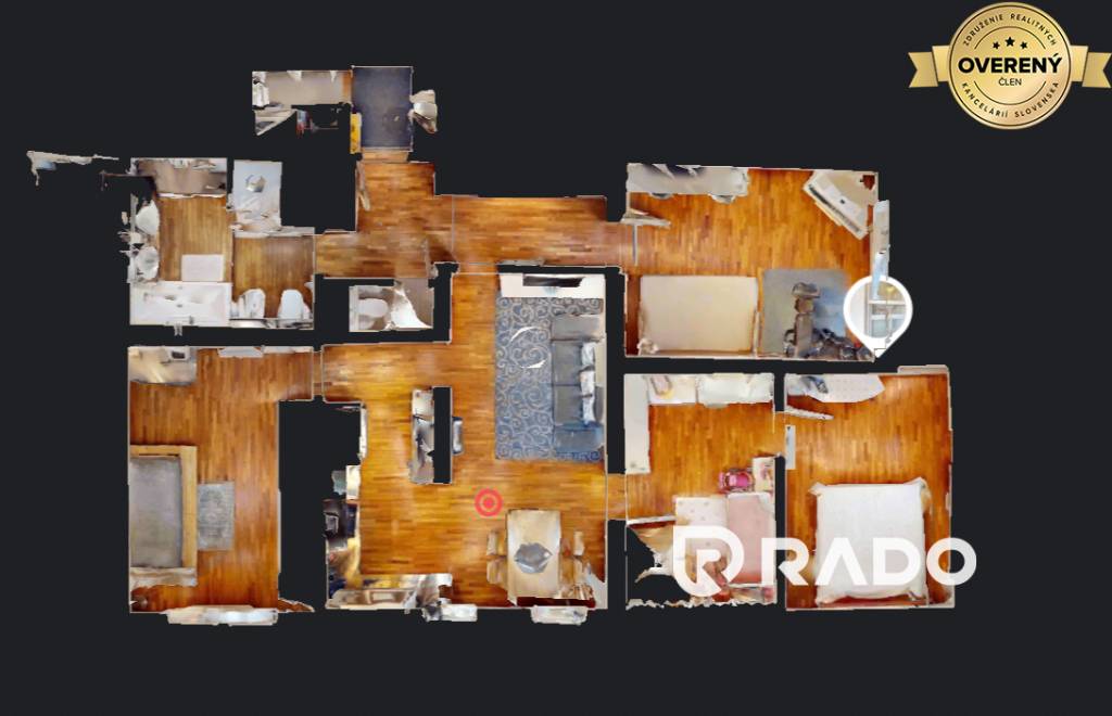 RADO | Unikátny 4i byt 113 m2 | Ružinov - Trávniky