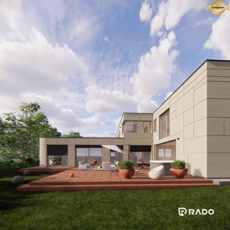 RADO | 6 izb. Vila | pozemok 1358 m2 | Rusovce