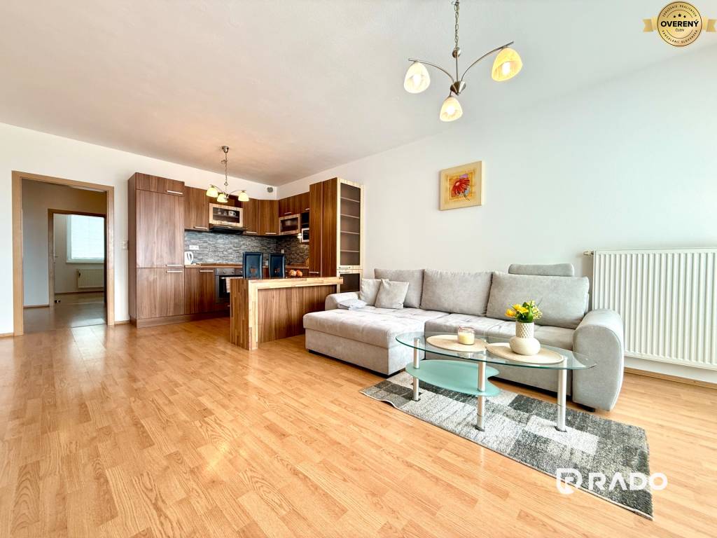 RADO | Zariadený 2 i. byt 60m2 | PARKING V CENE