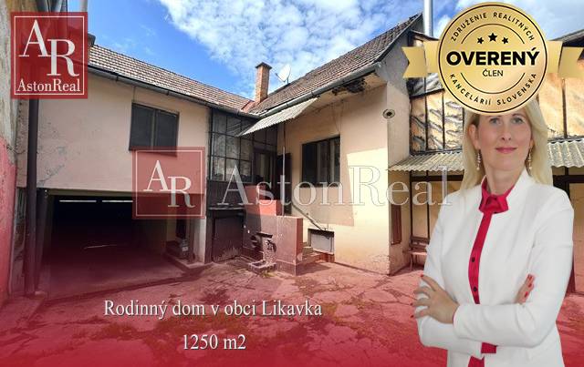 Na predaj RODINNÝ DOM v obci Likavka, Ružomberok