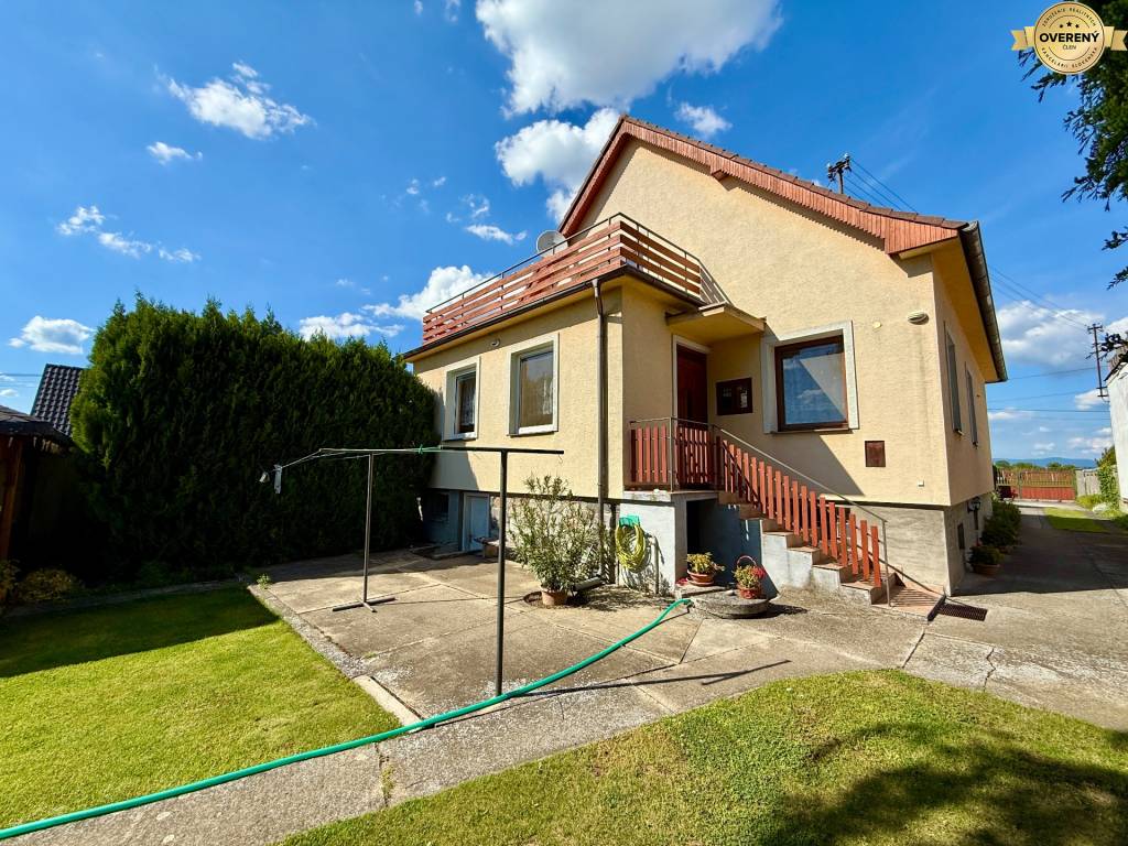 6 - izbový rodinný dom KRUŠOVCE - Dolné Chlebany, okr. Topoľčany