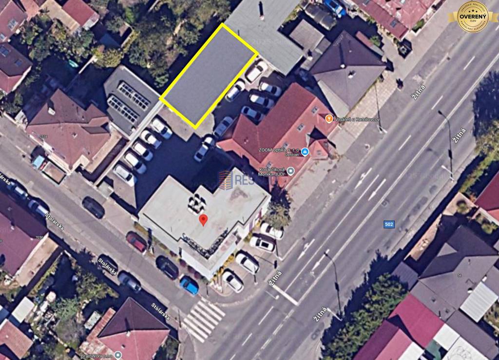 Na prenájom menšia budova s parkovaním v súkr. dvore pri hl. ťahu,Rača