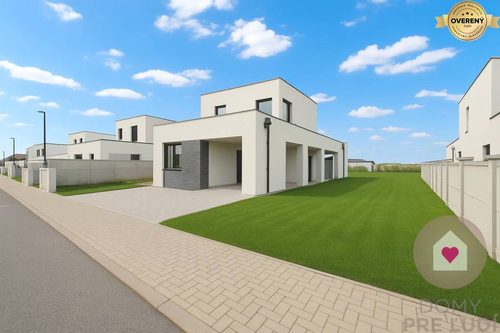 SKLAUDOVANÝ 5 izbový 2-podlažný RD s 2 kúpeľňami -143m2, POZEMOK 672m2