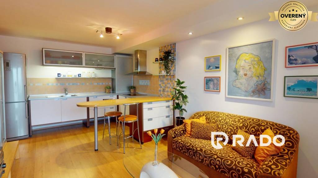 RADO | 2 - izbový byt 62m2 | klimatizácia | 2 balkóny | Stará Turá