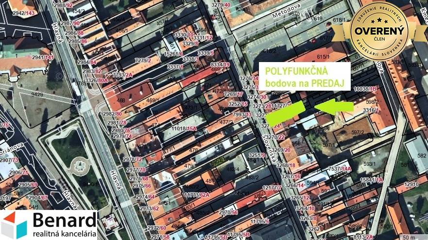 NA PREDAJ BUDOVA na ul. SLOVENSKÁ s prenajatými PRIESTORMI.  