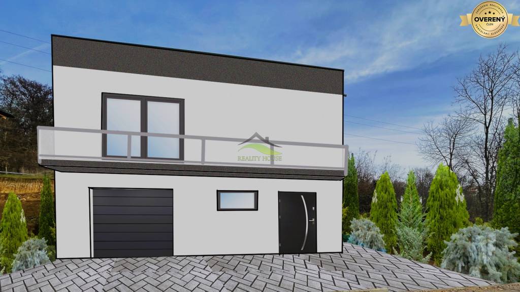 NOVOSTAVBA pod Hrádkom - priestranný dom- pozemok 600m2