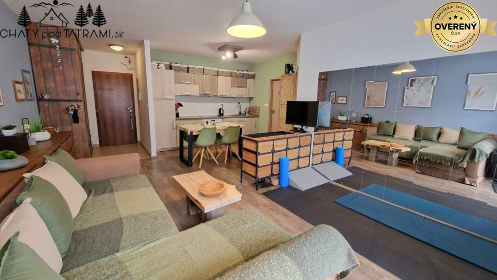 Útulný 2i byt pri lese Tále Nízke Tatry