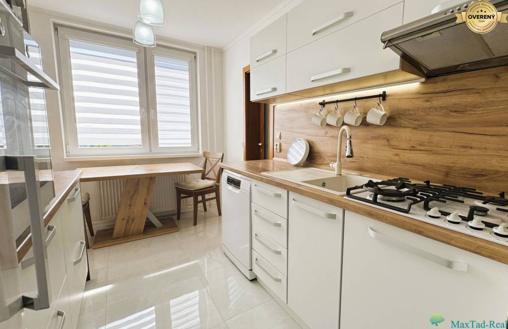 REZERVE! krásny 3-izb. bytík, so zariadením, ul. Cintorínska. 130.000€