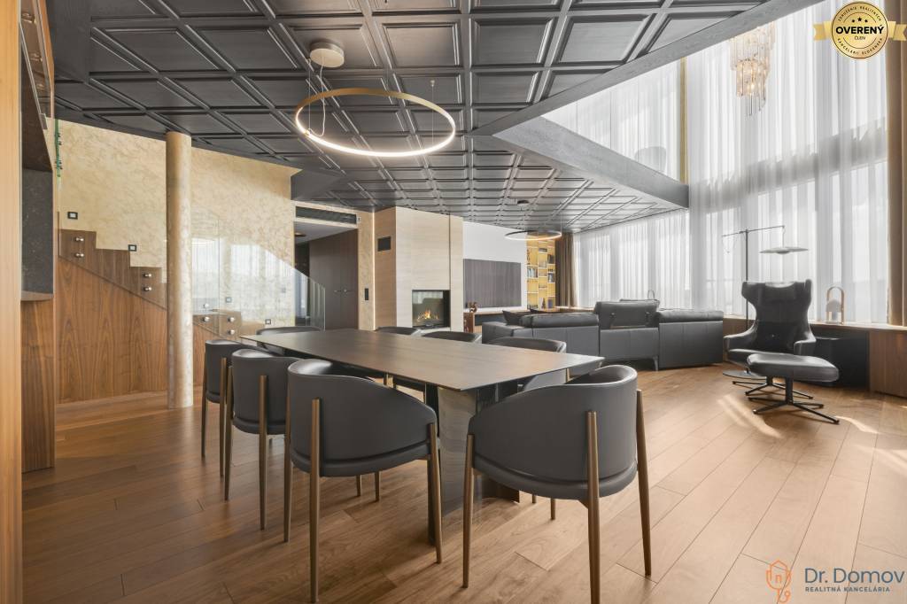 NA PRENÁJOM JEDINEČNÝ MEZONET SPÁJAJÚCI LUXUS A ELEGANCIU, BAJKALSKÁ