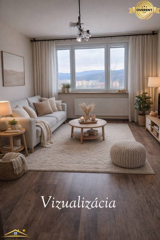 Na predaj 3-izbový byt – Čadca, ul. Chalupkova | loggia, výťah, výhľad