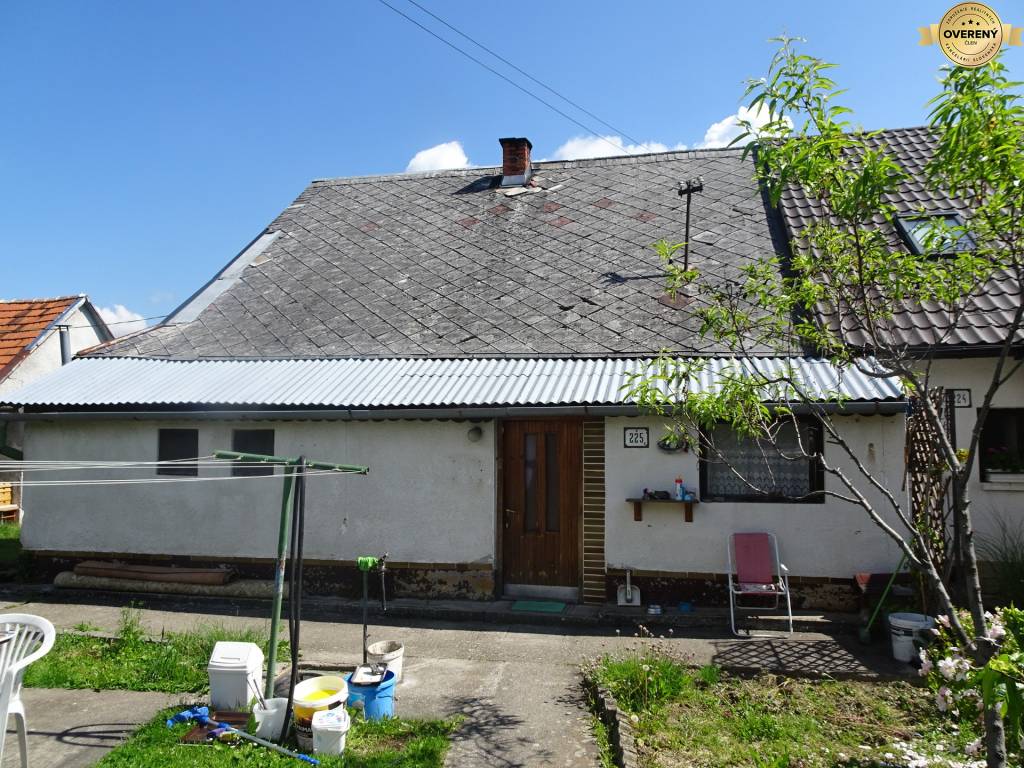 Na predaj rodinný dom Diviaky nad Nitricou
