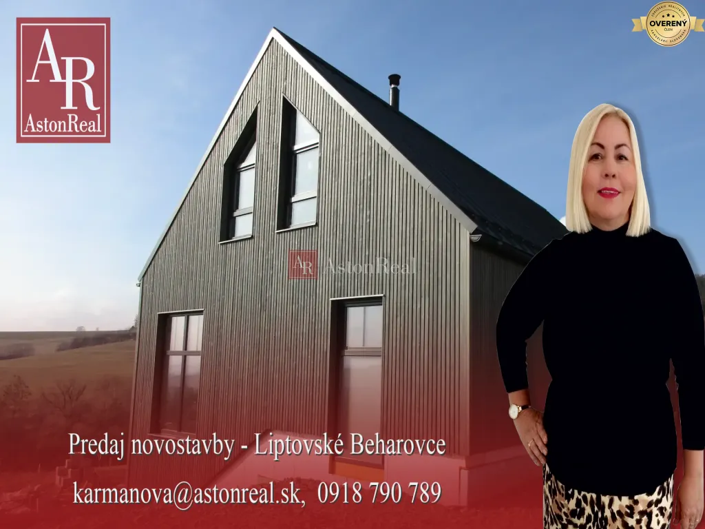 Predaj! Moderný rodinný dom  – Liptovské Beharovce okres Lipt. Mikuláš
