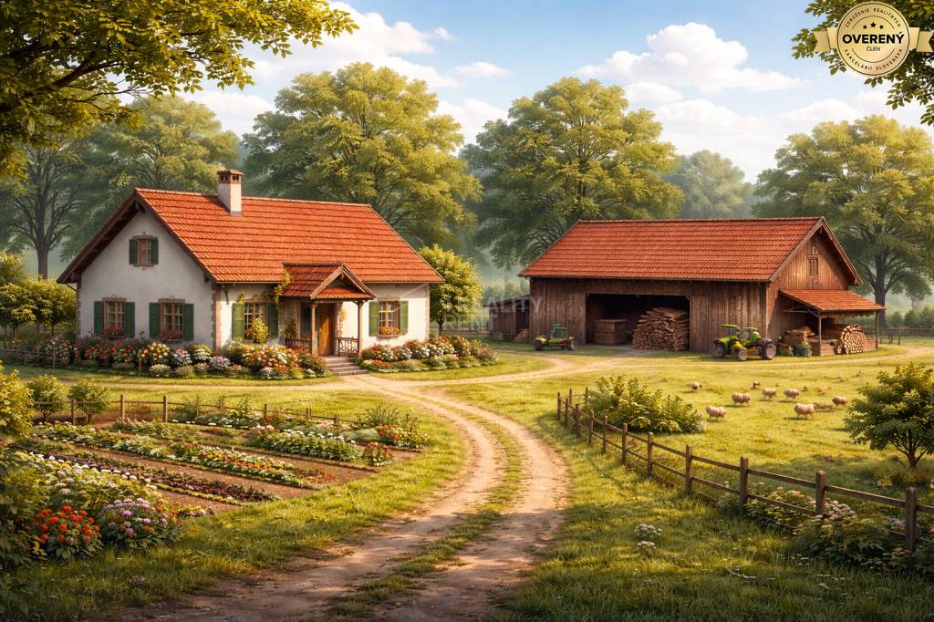 Predaj veľkej usadlosti v okrajovej časti v Zákopčí