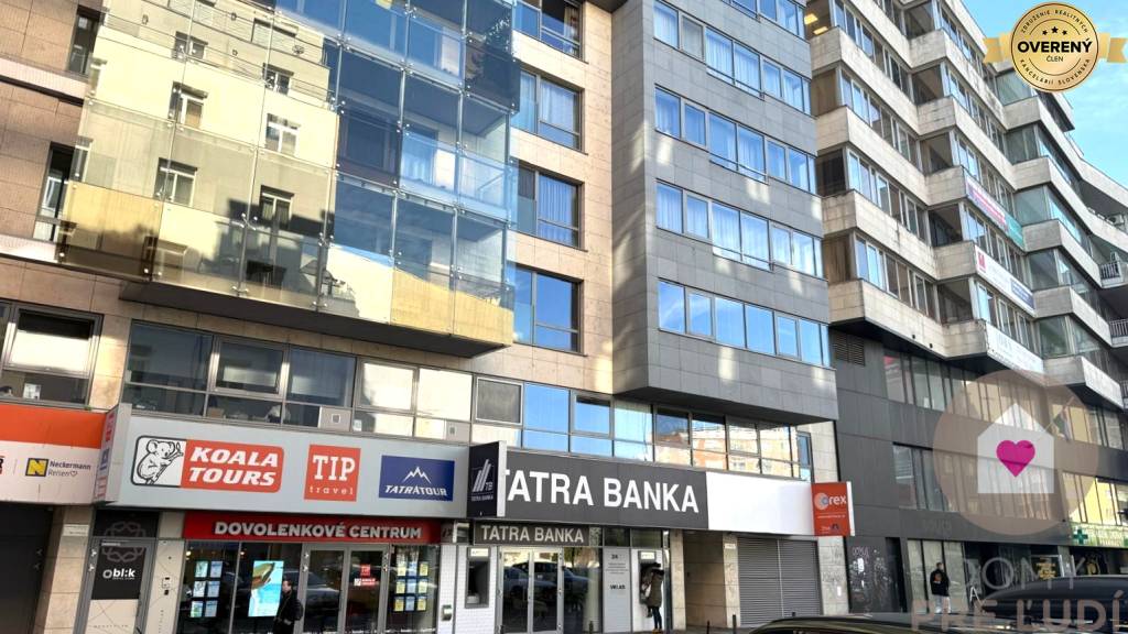 Krásny slnečný kancelársky priestor, BA Staré Mesto, Dunajská