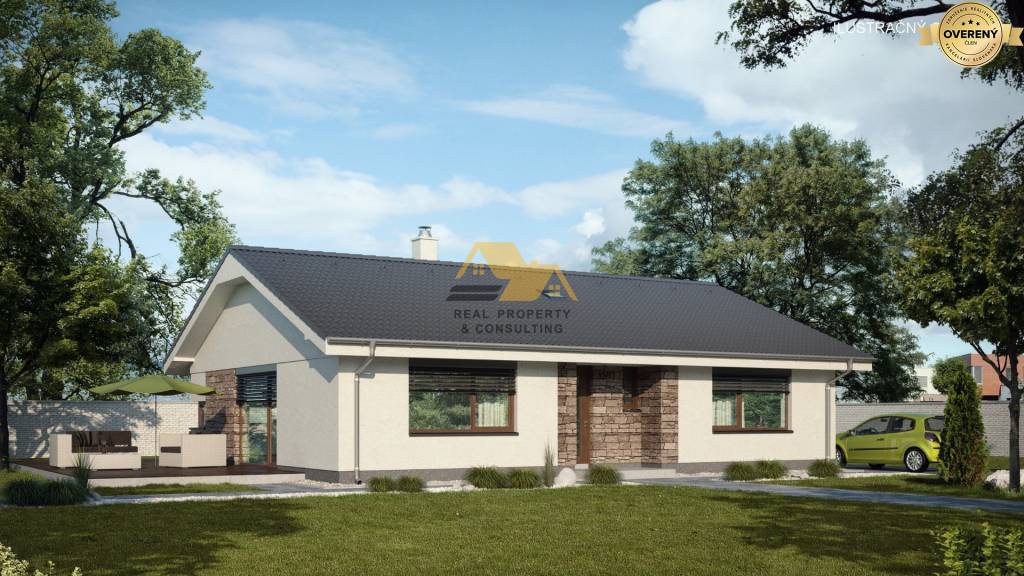 Predám novostavbu rodinného domu s garážou v Nových Zámkoch