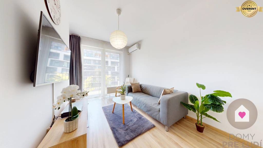 BA/PETRŽALKA-Prenájom 1i bytu s klimatizáciou a balkónom - Slnečnice