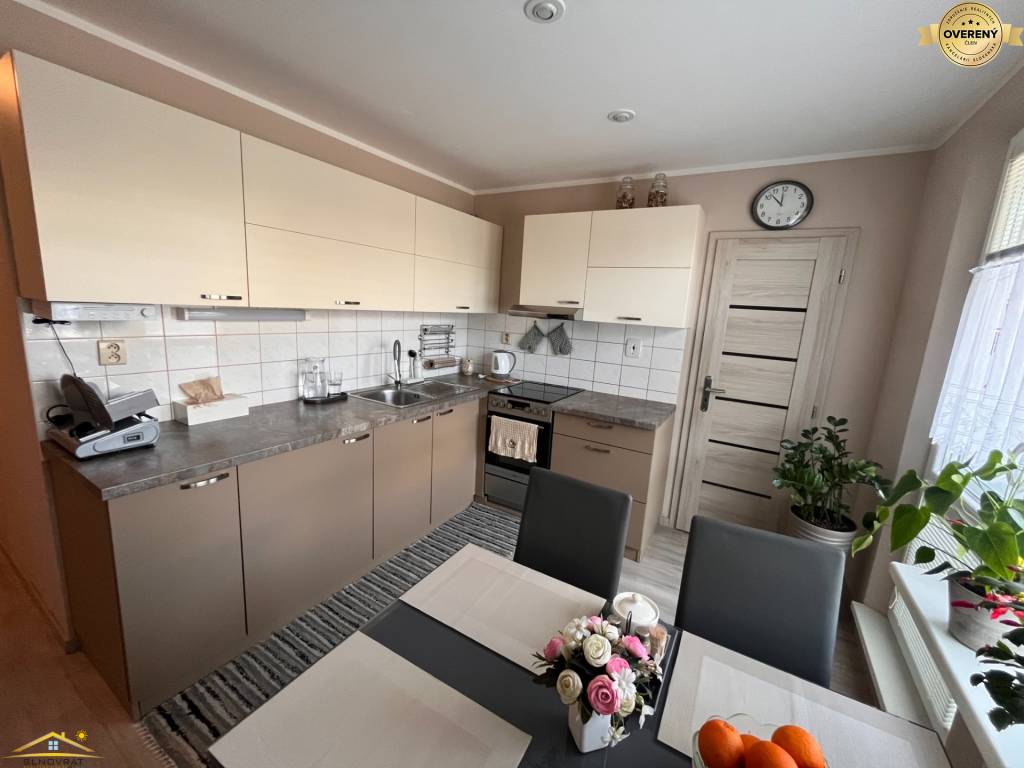 Na predaj  3-izbový byt v meste Rajec 