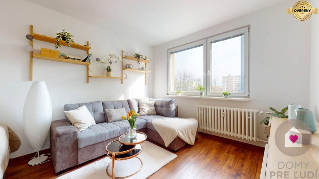 BA/DÚBRAVKA-Prenájom kompletne zariadeného 1 bytu s oddelenou kuchyňou