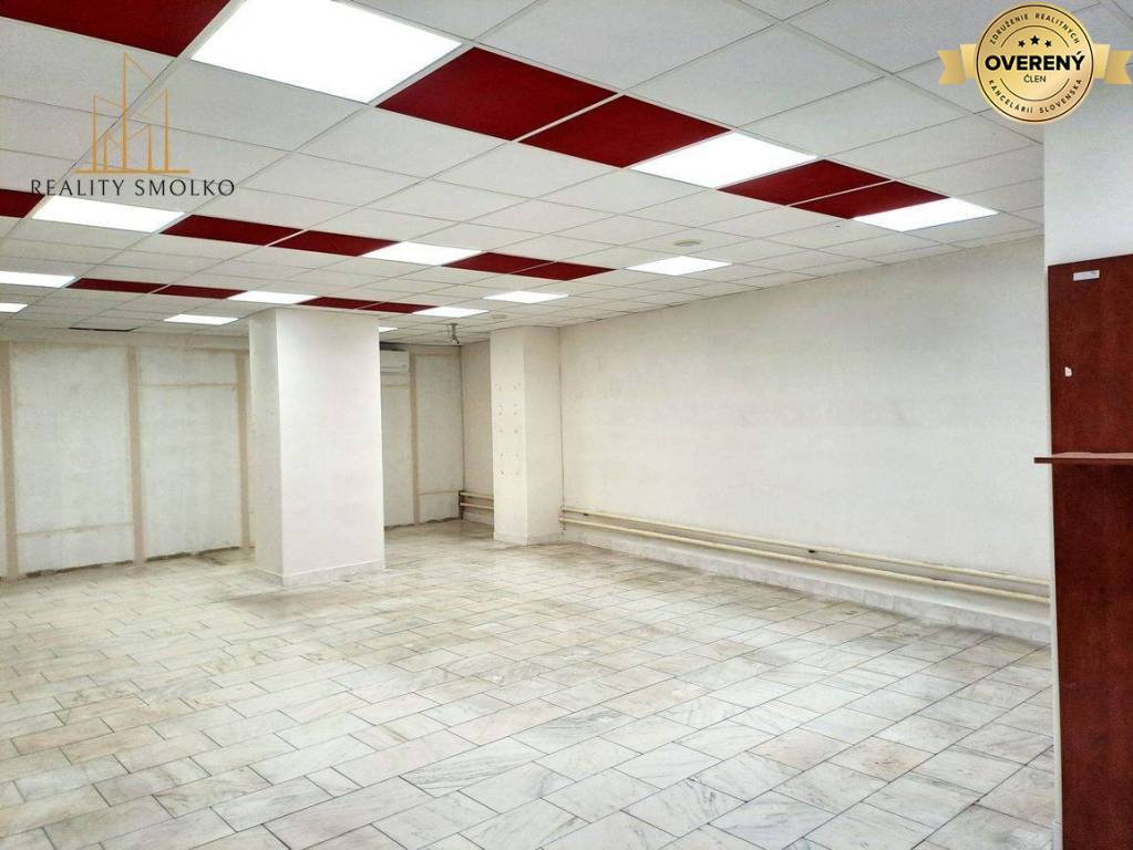 Prenájom komerčných priestorov v centre mesta Humenné
