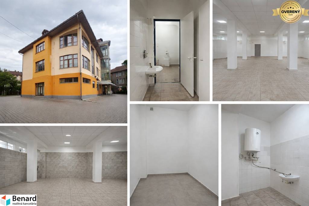 Obchodné priestory v centre mesta !!