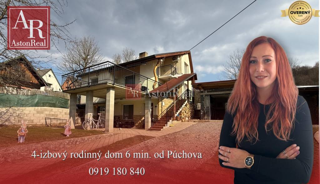 REZERVOVANÉ -  zariadený zrekonštruovaný 4i RODINNÝ DOM / Mostište