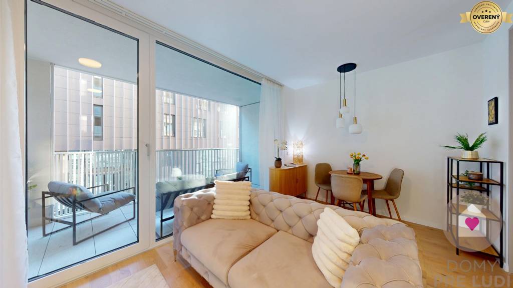 BA I/VYDRICA-Prenájom moderného, veľkého 1i bytu + priestranná lodžia