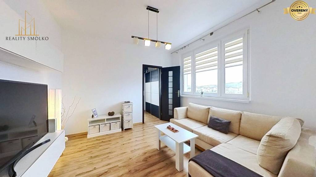 REZERVOVANÉ !!!  EXKLUZÍVNE: Štýlový 2,5-izbový byt s panoramatickým v