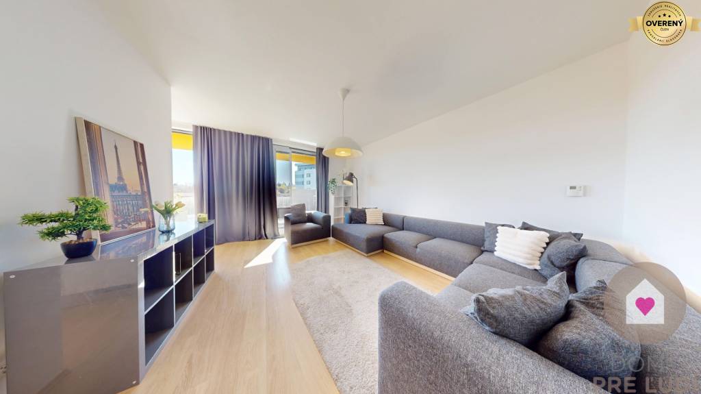 BA/KARLOVA VES-Prenájom veľkého 3i bytu s terasou,balkónom a parkingom