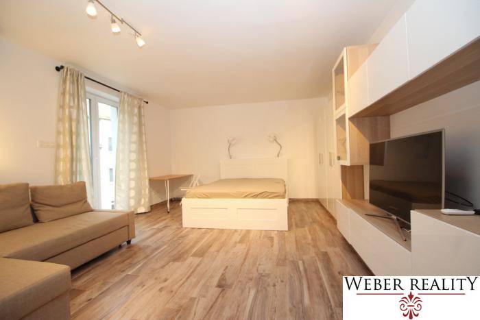 1-izb. komplet zariadený byt na Hradnom kopci, Lichardova ul., záhrada