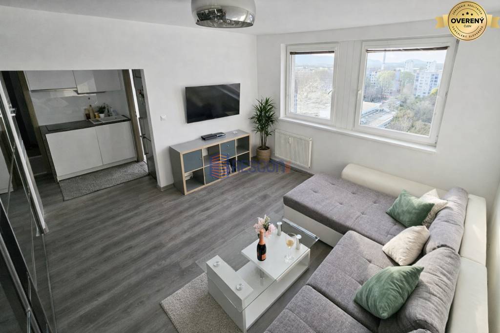 Dvojgarsonka 35 m² s výhľadom – Fedinova, Petržalka | internet v cene