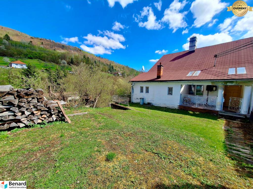 NA PREDAJ CHALUPA/RODINNÝ DOM, POZEMOK 15 ÁROV, GELNICA