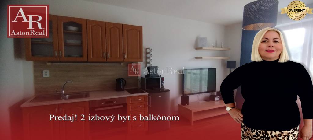Predaj! 2-izbový byt s balkónom v apartmánovom dome, Lipt.  Mikuláš
