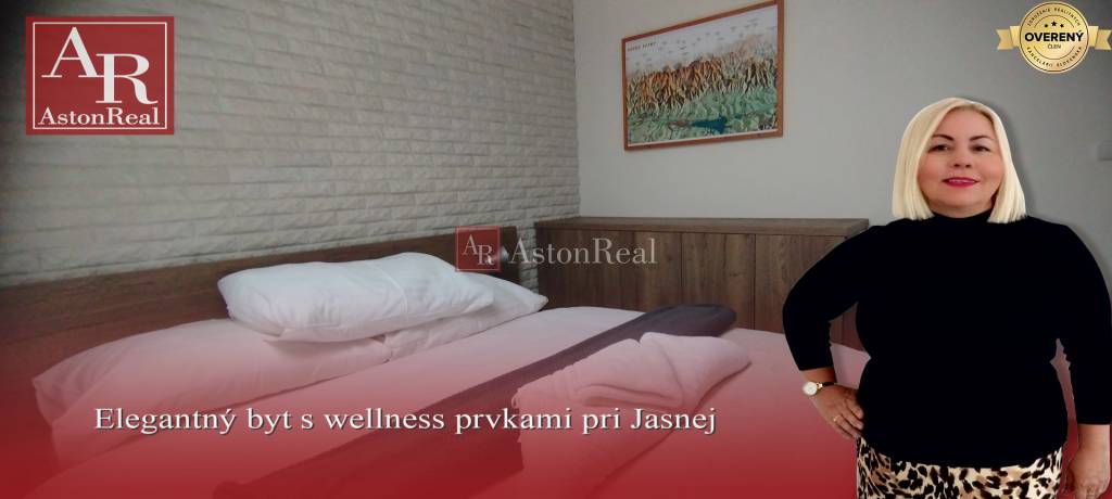Predaj! Exkluzívny apartmán v Demänovej – prémiová lokalita pri Jasnej