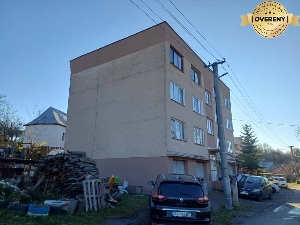 3 izbový byt Počúvadlo - po rekonštrukcii vhodný na rekreačný apartmán