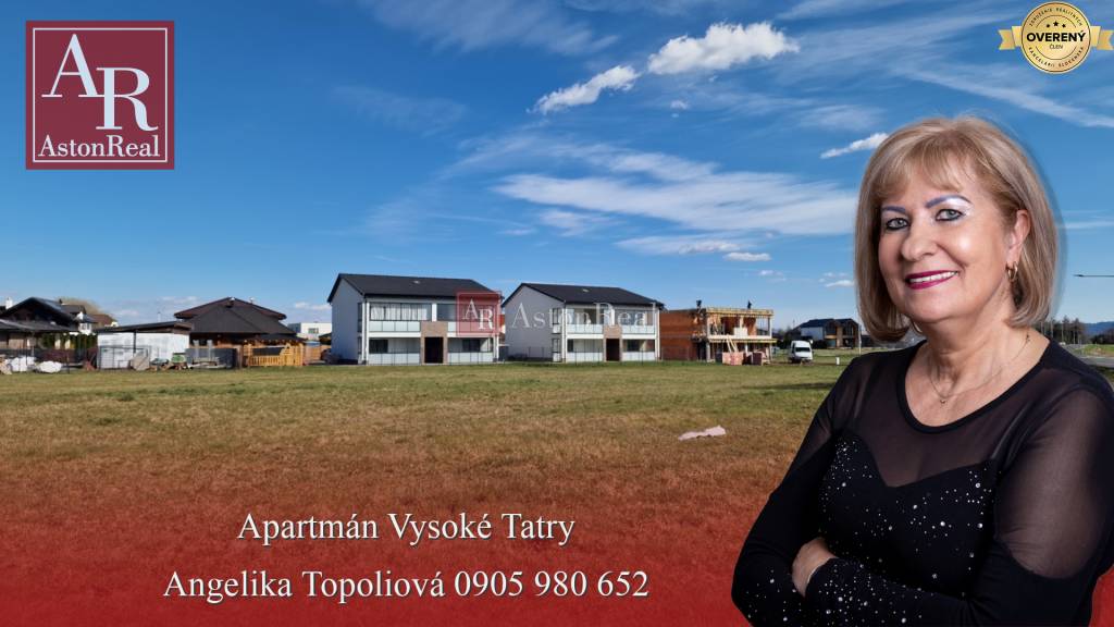 INVESTIĆNÝ APARTMÁN VYSOKÉ TATRY - VEĽKÝ SLAVKOV 57 m2