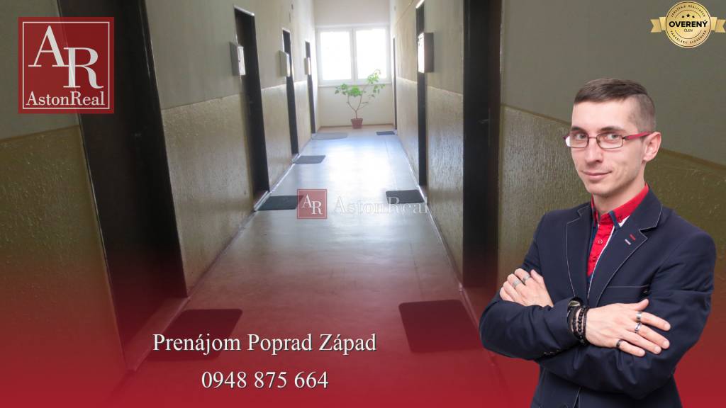 Prenájom: Kancelárskych priestorov Poprad-západ