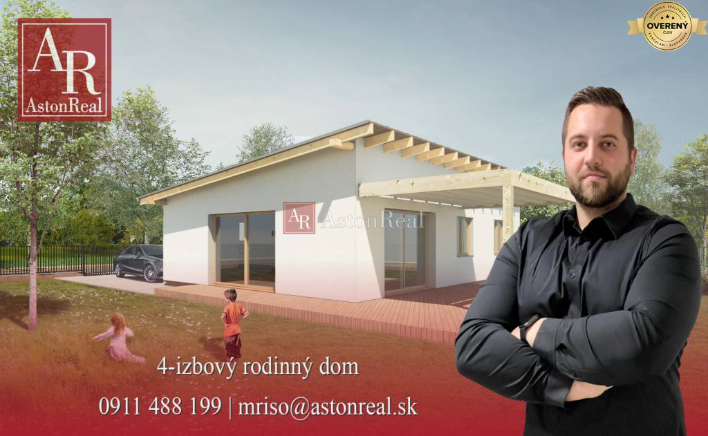 PREDAJ: 4-izbový rodinný dom